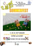 Herz-Jesu Kindergarten Lützenhardt lädt ein zum Sommerfest am Sonntag, 12. Juli ab 11.30 Uhr