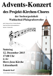 Spendenergebnis vom Projekt-Chorkonzert am 12.12.2015 in Lützenhardt